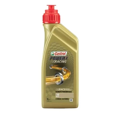 CASTROL POWER1 RACING 2T/1 CASTROL Масло моторное синтетическое 1л - для 2-тактных двигателей мототехники API TC, JASO FD, ISO-L-EGD (уп.-12шт) (фото 1)