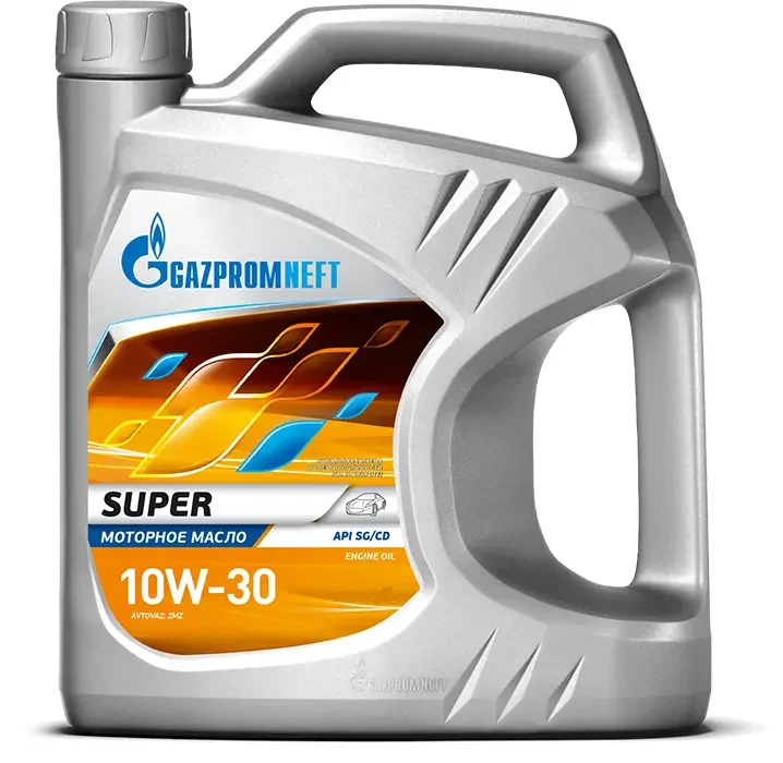 253142140 GAZPROMNEFT Super 10W-30 5 л масло моторное (фото 1)