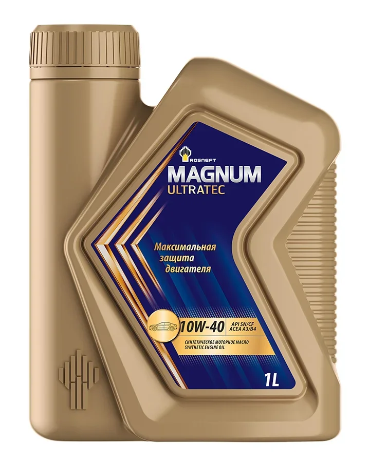 40814932 ROSNEFT Масло моторное Magnum Ultratec 10W-40 1л (фото 1)