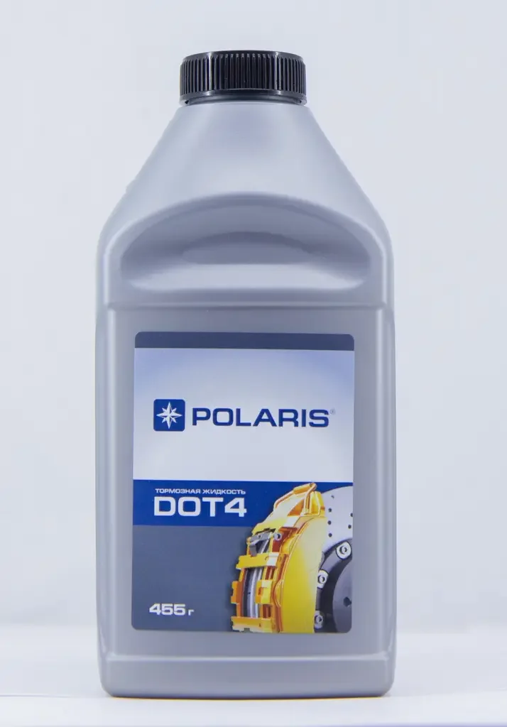 POLARISDOT4455 Polaris Тормозная жидкость DOT-4 455гр (фото 1)