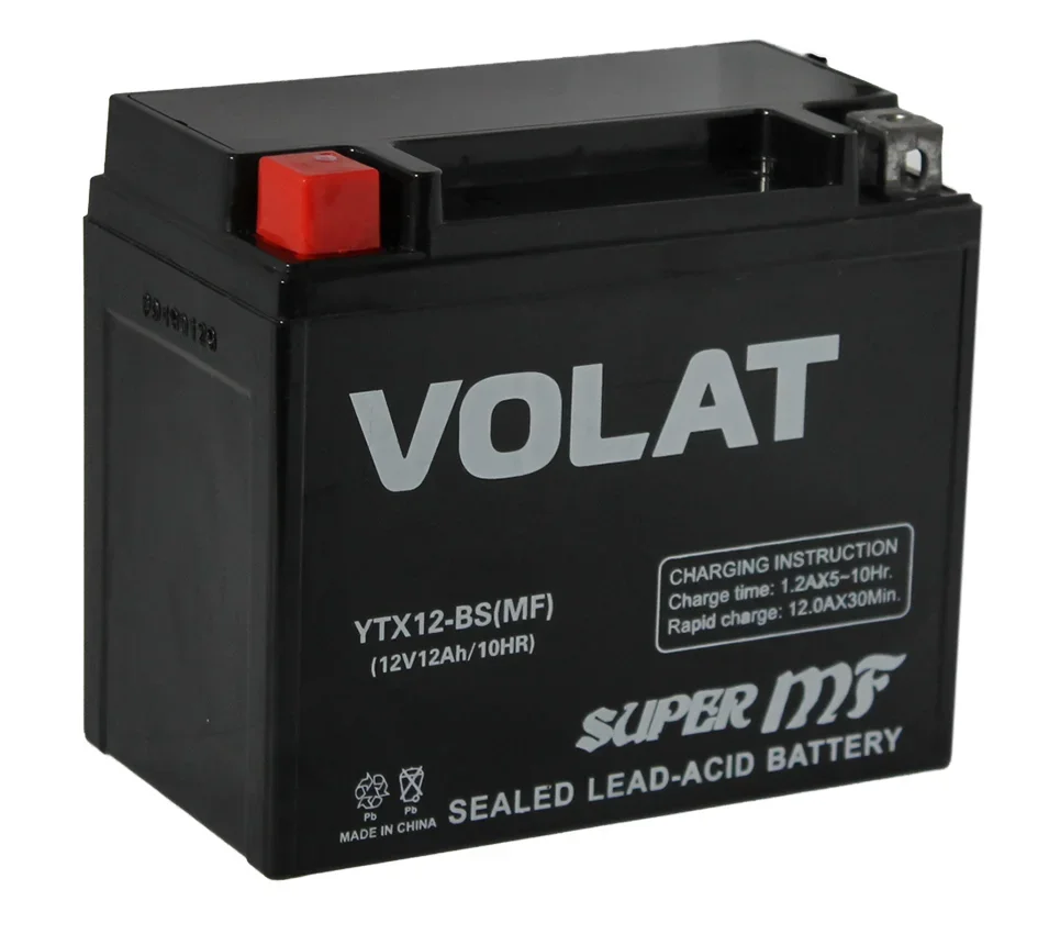 YTX12-BS MF VOLAT 12Ah (150A 150*87*130) (фото 1)