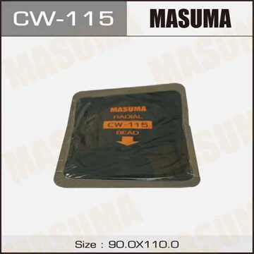 CW-115 MASUMA Заплатка кордовая 110x90 1шт. (фото 1)