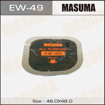 EW-49 MASUMA К-кт заплаток универсальных 5шт. 48x48mm (фото 1)