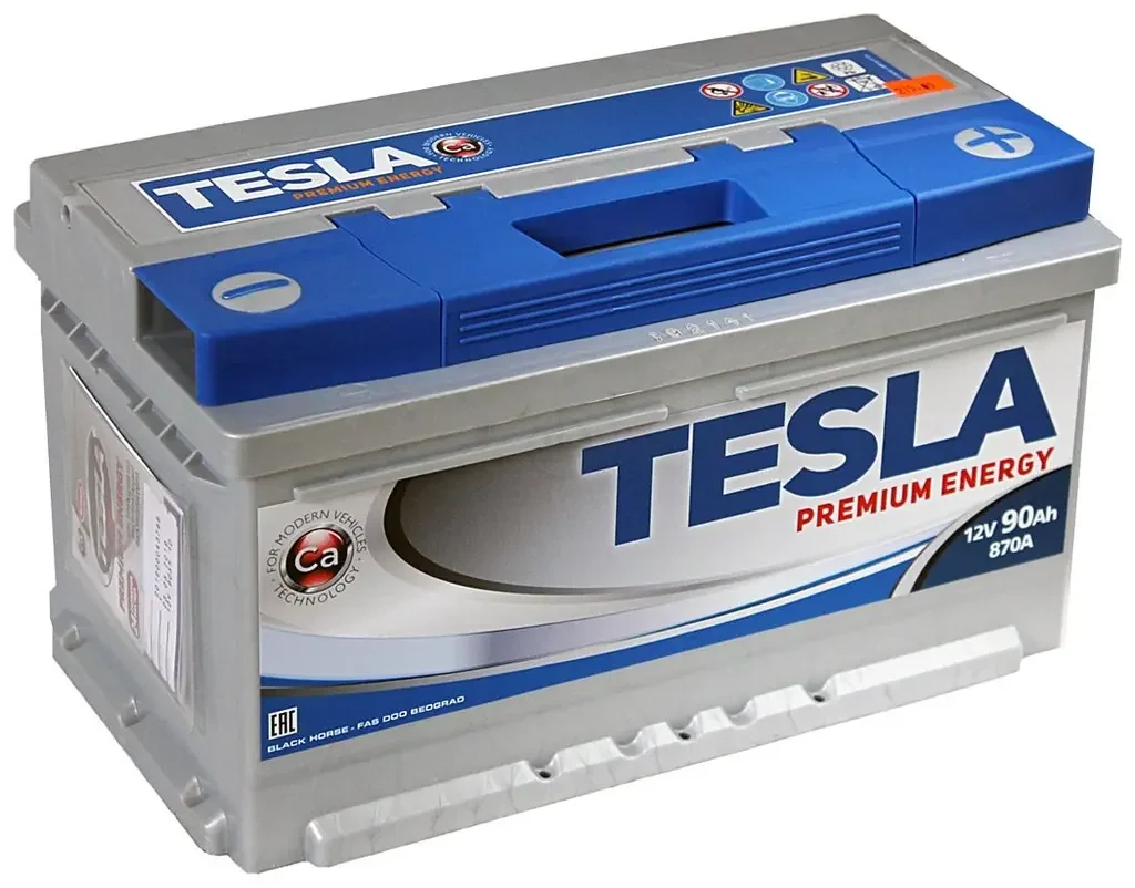 TPE90.0 low TESLA PREMIUM ENERGY 90 R низк. (870A. 315*175*175) Аккумулятор автомобильный (фото 1)