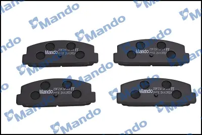 MPA15 MANDO Комплект тормозных колодок, дисковый тормоз (фото 1)