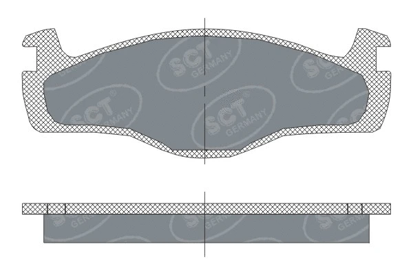 SP 114 PR SCT - MANNOL Комплект тормозных колодок, дисковый тормоз (фото 1)