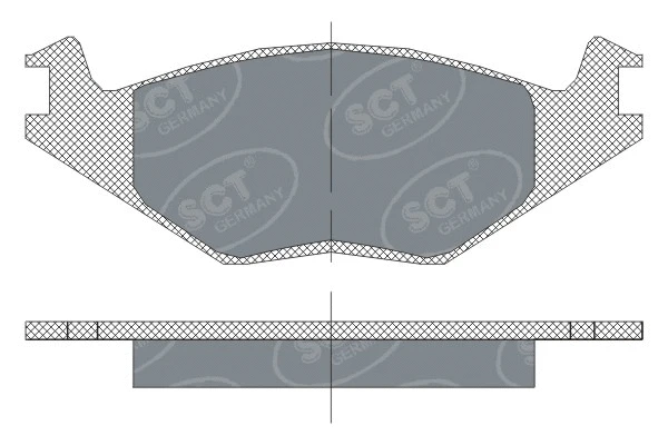 SP 114 PR SCT - MANNOL Комплект тормозных колодок, дисковый тормоз (фото 2)