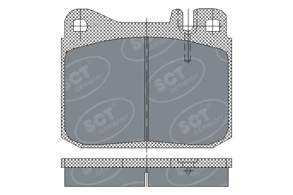SP 130 PR SCT - MANNOL Комплект тормозных колодок, дисковый тормоз (фото 1)