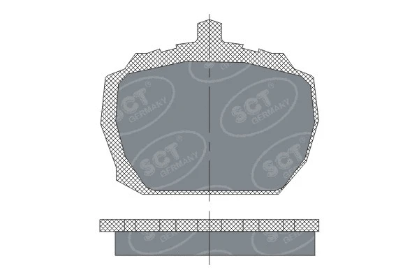 SP 231 PR SCT - MANNOL Комплект тормозных колодок, дисковый тормоз (фото 1)