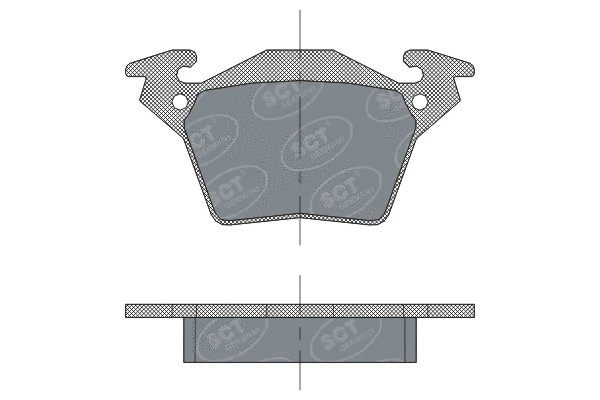 SP 302 PR SCT - MANNOL Комплект тормозных колодок, дисковый тормоз (фото 1)