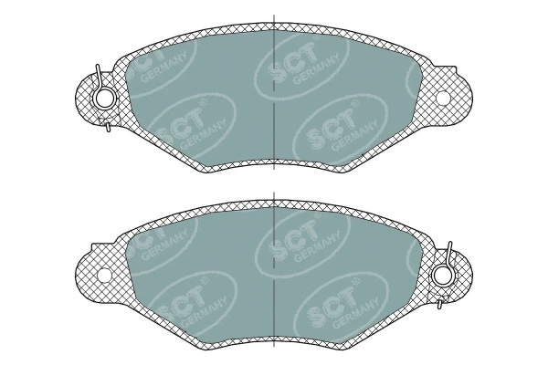 SP 312 PR SCT - MANNOL Комплект тормозных колодок, дисковый тормоз (фото 1)