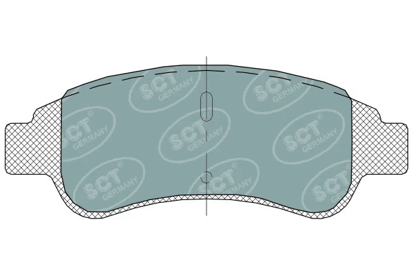 SP 314 PR SCT - MANNOL Комплект тормозных колодок, дисковый тормоз (фото 1)