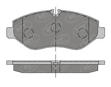 SP 407 PR SCT - MANNOL Комплект тормозных колодок, дисковый тормоз (фото 1)