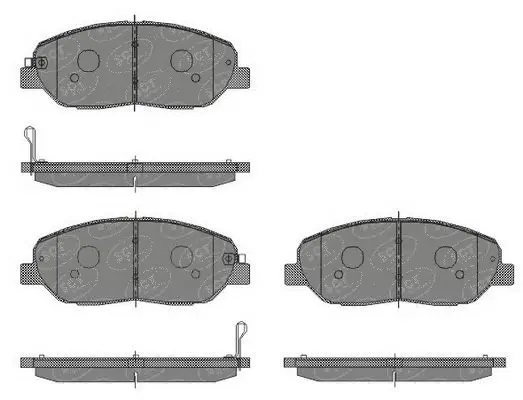 SP 448 PR SCT - MANNOL Комплект тормозных колодок, дисковый тормоз (фото 1)