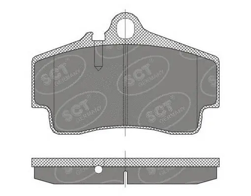 SP 449 PR SCT - MANNOL Комплект тормозных колодок, дисковый тормоз (фото 1)