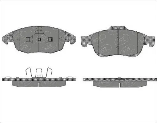 SP 497 PR SCT - MANNOL Комплект тормозных колодок, дисковый тормоз (фото 1)