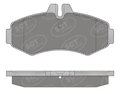 SP 624 PR SCT - MANNOL Комплект тормозных колодок, дисковый тормоз (фото 1)