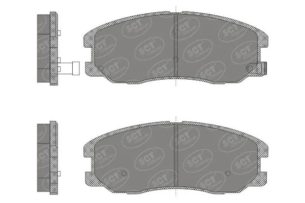 SP 664 PR SCT - MANNOL Комплект тормозных колодок, дисковый тормоз (фото 1)