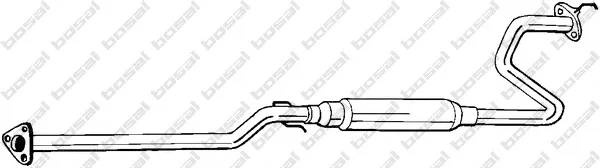 286-789 BOSAL Глушитель (фото 1)