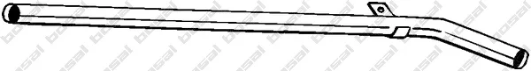 484-627 BOSAL Труба глушителя (фото 1)