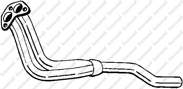 780-637 BOSAL Труба глушителя (фото 1)