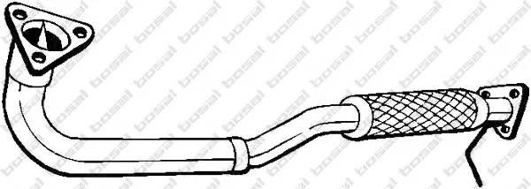 789-759 BOSAL Труба глушителя (фото 1)