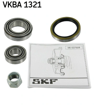 VKBA 1321 SKF Комплект подшипника ступицы колеса (фото 1)