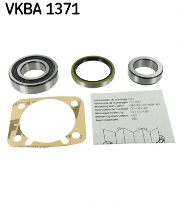 VKBA 1371 SKF Комплект подшипника ступицы колеса (фото 1)