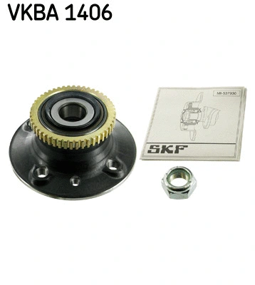 VKBA 1406 SKF Комплект подшипника ступицы колеса (фото 1)