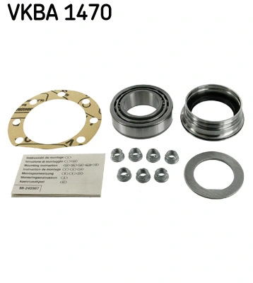 VKBA 1470 SKF Комплект подшипника ступицы колеса (фото 1)