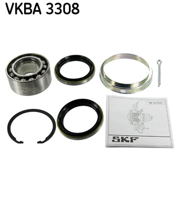 VKBA 3308 SKF Комплект подшипника ступицы колеса (фото 1)