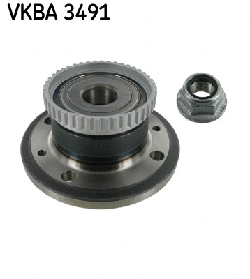 VKBA 3491 SKF Комплект подшипника ступицы колеса (фото 1)