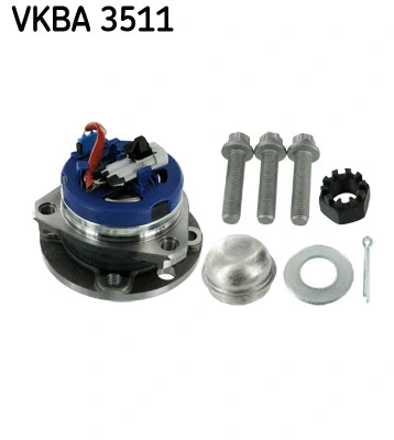 VKBA 3511 SKF Комплект подшипника ступицы колеса (фото 1)