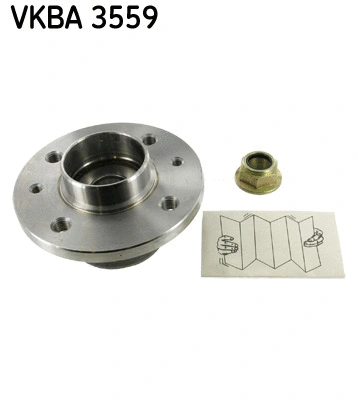 VKBA 3559 SKF Комплект подшипника ступицы колеса (фото 1)