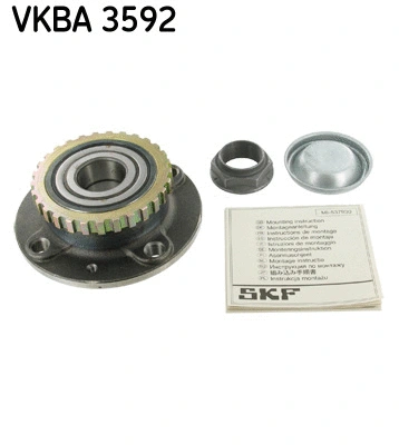 VKBA 3592 SKF Комплект подшипника ступицы колеса (фото 1)