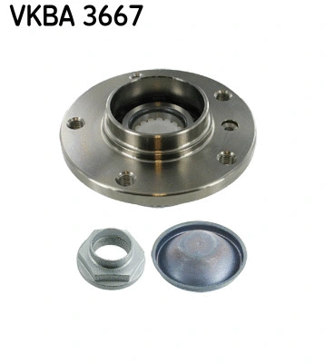 VKBA 3667 SKF Комплект подшипника ступицы колеса (фото 1)