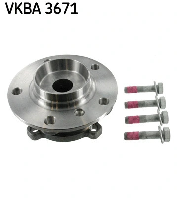 VKBA 3671 SKF Комплект подшипника ступицы колеса (фото 1)