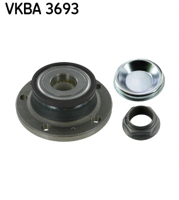 VKBA 3693 SKF Комплект подшипника ступицы колеса (фото 1)