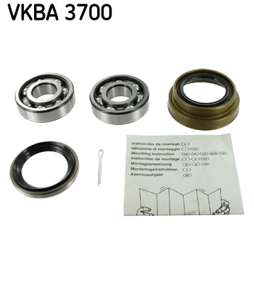 VKBA 3700 SKF Комплект подшипника ступицы колеса (фото 1)