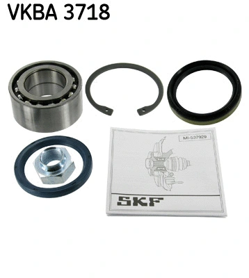 VKBA 3718 SKF Комплект подшипника ступицы колеса (фото 1)