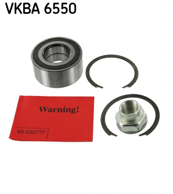VKBA 6550 SKF Комплект подшипника ступицы колеса (фото 1)