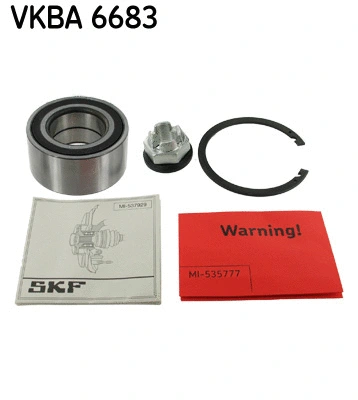 VKBA 6683 SKF Комплект подшипника ступицы колеса (фото 1)