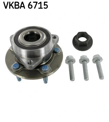 VKBA 6715 SKF Комплект подшипника ступицы колеса (фото 1)