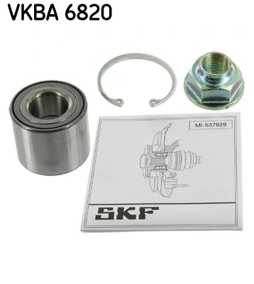 VKBA 6820 SKF Комплект подшипника ступицы колеса (фото 1)