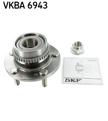 VKBA 6943 SKF Комплект подшипника ступицы колеса (фото 1)