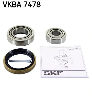 VKBA 7478 SKF Комплект подшипника ступицы колеса (фото 1)