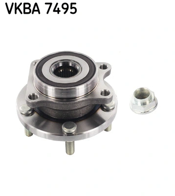 VKBA 7495 SKF Комплект подшипника ступицы колеса (фото 1)