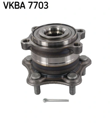 VKBA 7703 SKF Комплект подшипника ступицы колеса (фото 1)