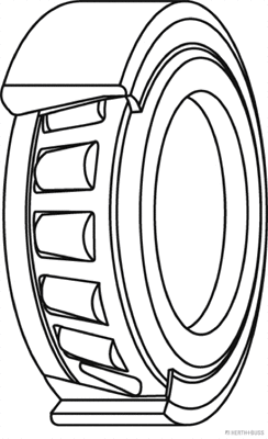 J4700301 HERTH+BUSS Комплект подшипника ступицы колеса (фото 2)