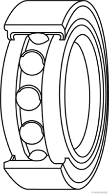 J4715018 HERTH+BUSS Комплект подшипника ступицы колеса (фото 2)